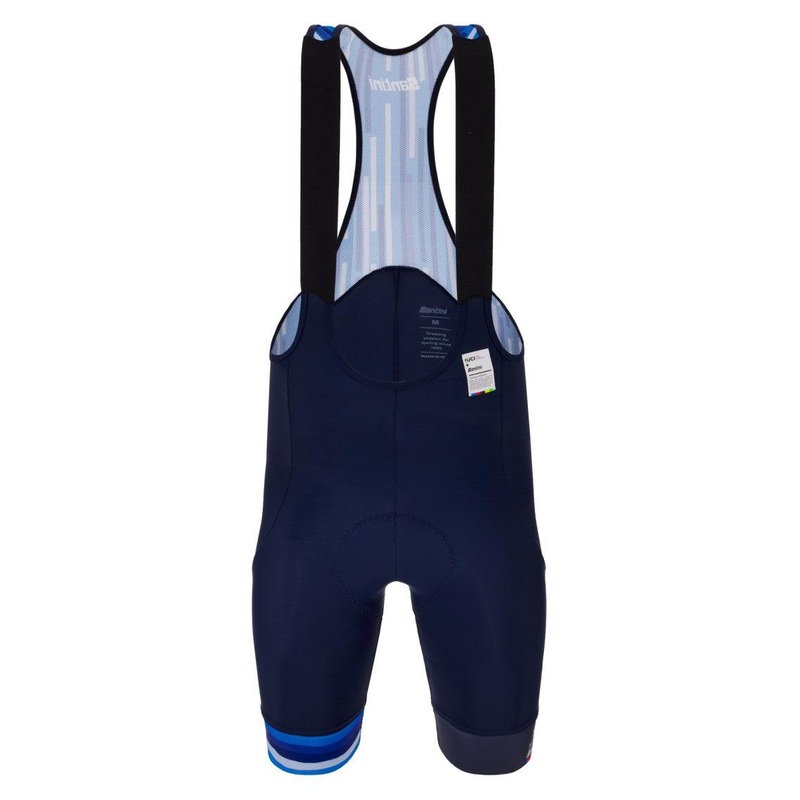 Santini UCI Salo Garda 1962 Men’s Cycling Bibshort (Navy Blue) S