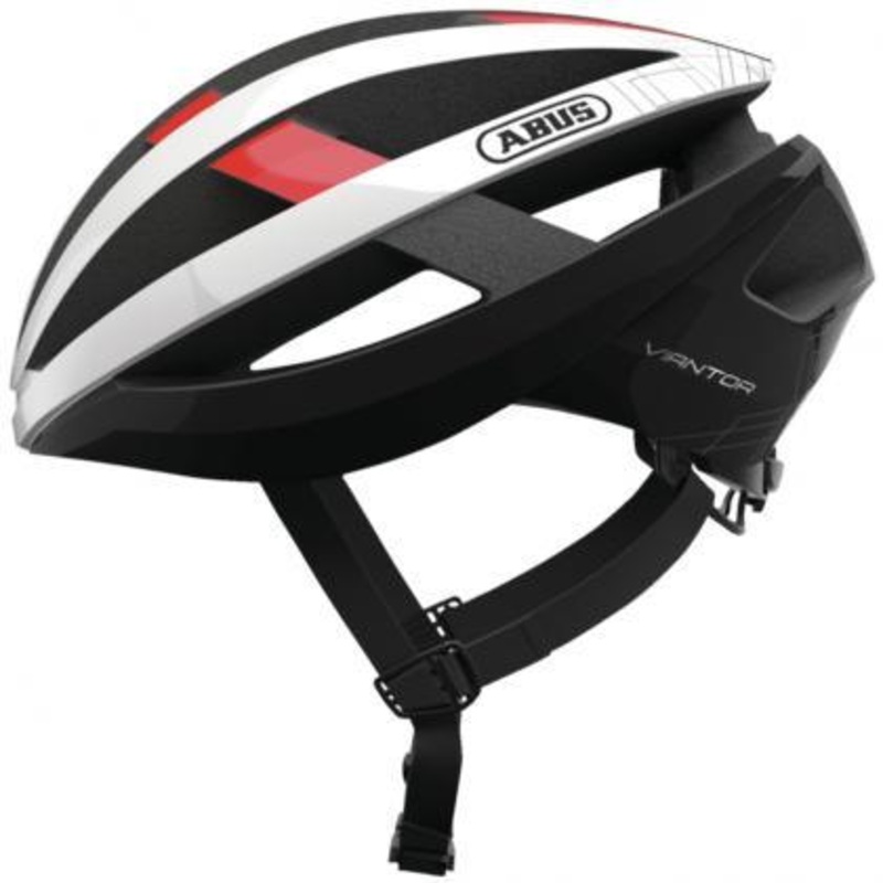Abus Viantor Road Cycling Helmet (Blaze Red) Medium (52-58)cm
