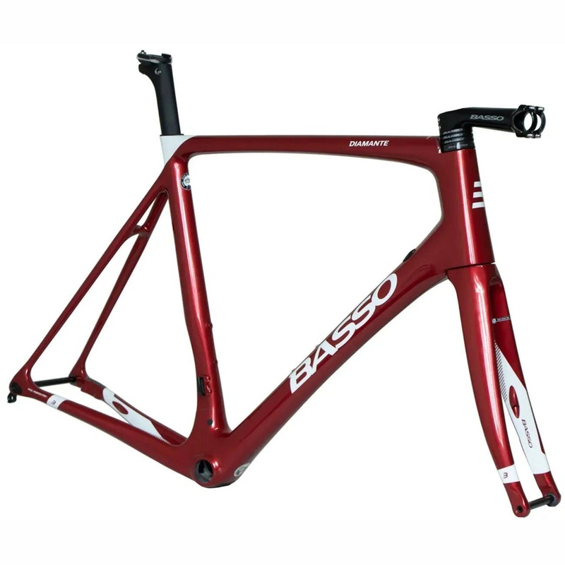 Basso Diamante Disc Frameset (Rubin Red) 53