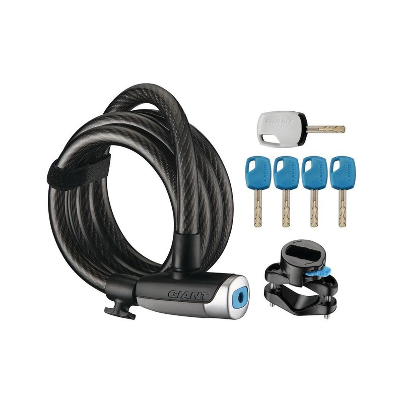 Giant Surelock Flex Key 12 Coil Lock 12MM
