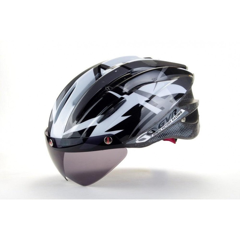 GVR 203V Jump Road Cycling Helmet (Black) Medium/Large (56-61)cm