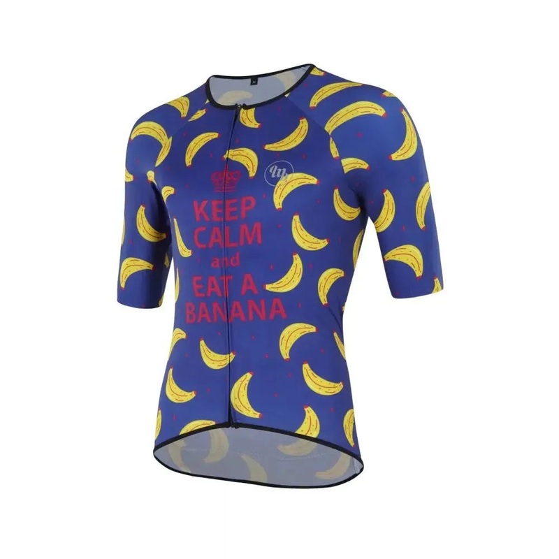 MB Wear Comfort Mens Cycling Jersey (Banana Love) XS