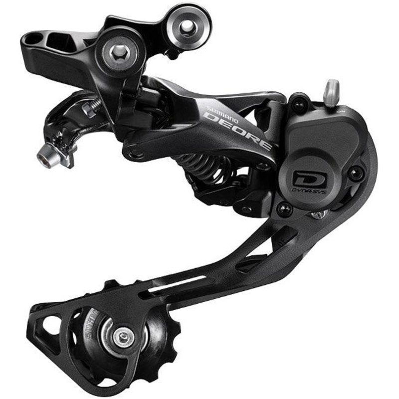 Shimano Deore M6000 10 Speed Rear Derailleur (Black) Medium Cage