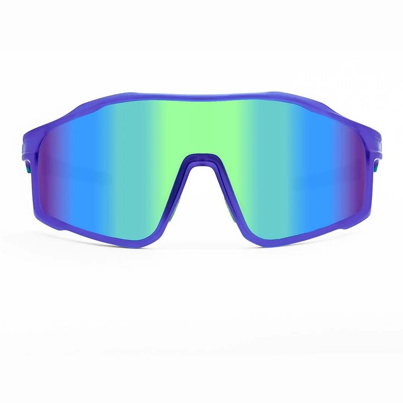 Craycol Don’t Kill My Vibe Sport Sunglasses (Green Reflective/Blue)
