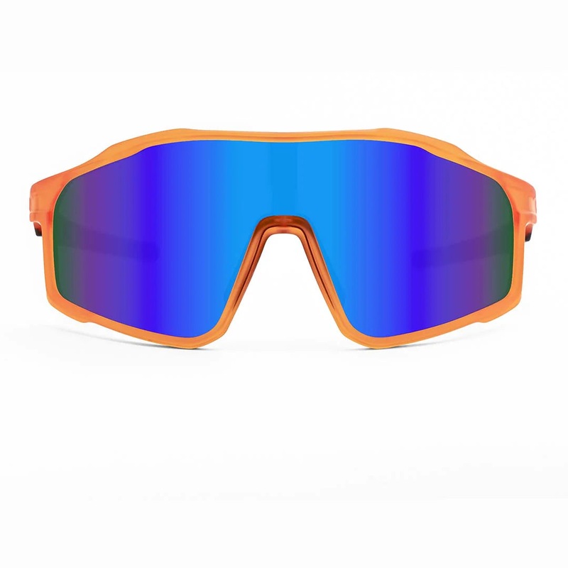Craycol Speedy Bunny Sport Sunglasses (Blue Reflective/Orange)