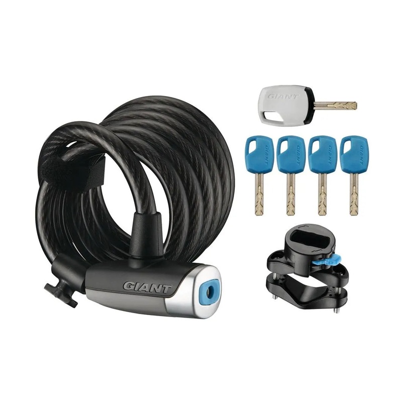 Giant Surelock Flex Key 15 Coil Lock 15MM