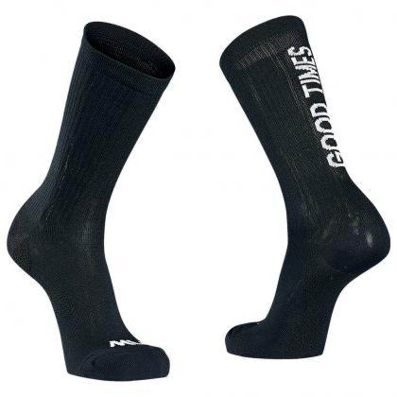 Northwave Good Times Great Lines Unisex Cycling Socks (Black) M