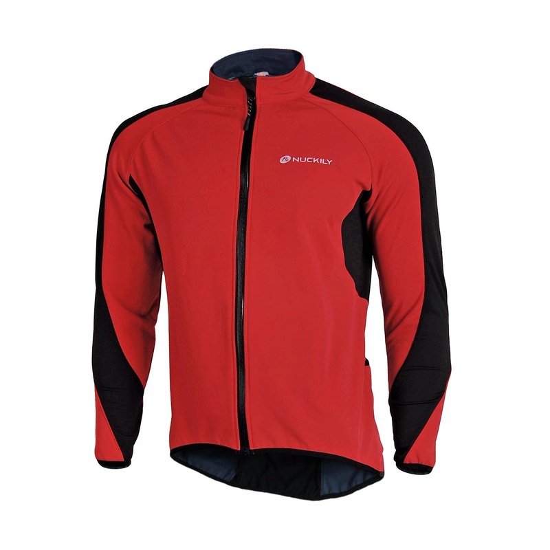 Nuckily NJ04 Fleece Winter Jacket (Red) S