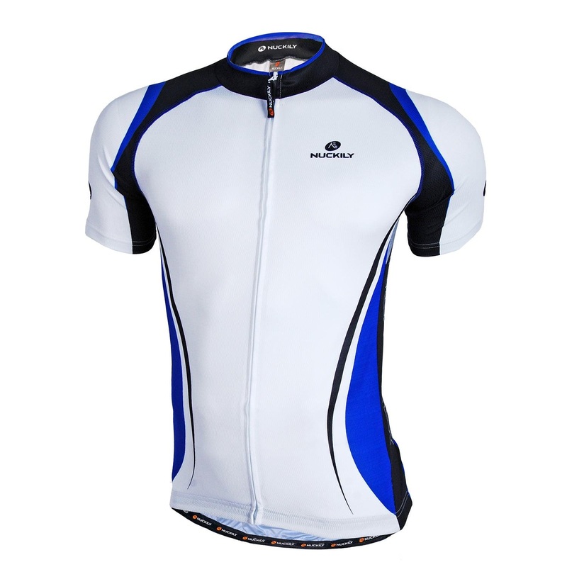 Nuckily NJ502 Mens Cycling Jersey (Blue) S