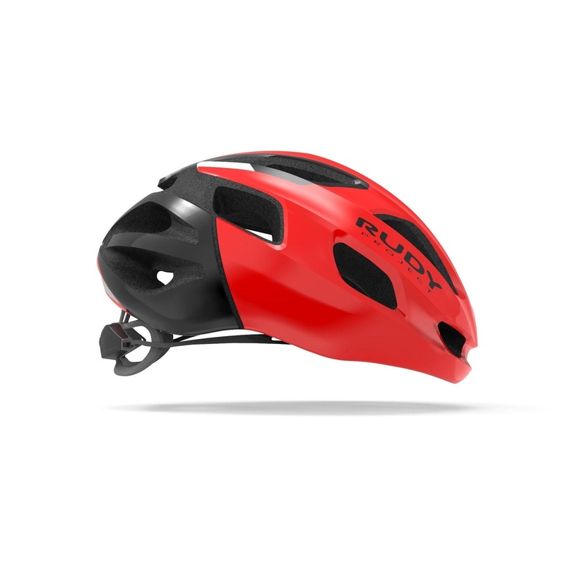Rudy Project Strym Road Cycling Helmet (Red-Shiny) Small-Medium (55-58)cm