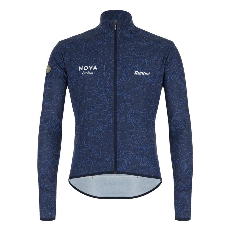 Santini Arte Wind Jacket (Blue) L