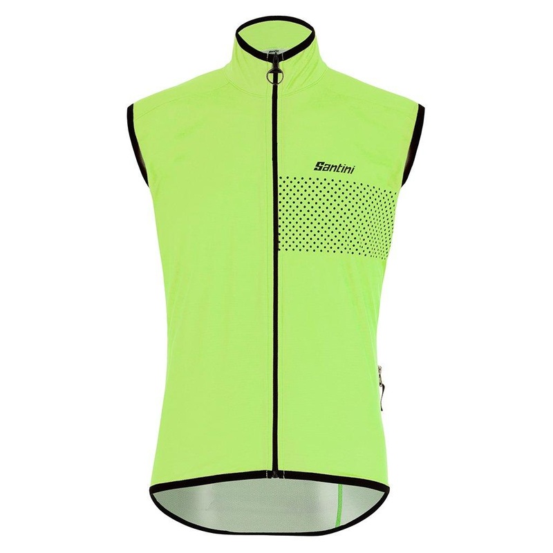 Santini Gaurd Nimbus Rain Vest (Green) L