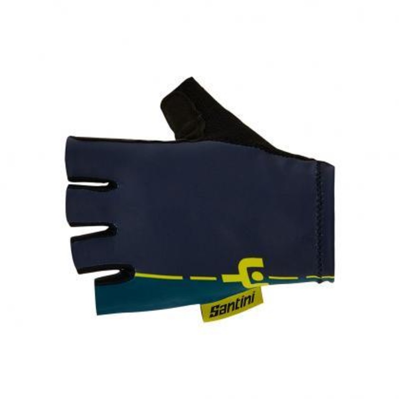 Santini Le Maillot Jaune Unisex Cycling Gloves (Print) S