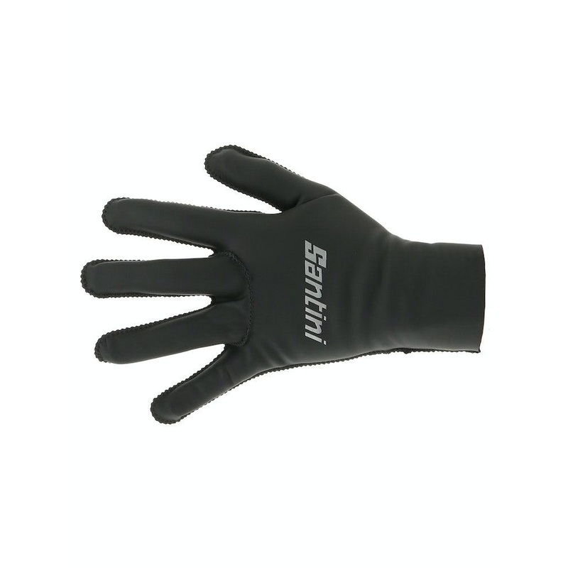 Santini Vega Extreme Unisex full Cycling Gloves (Black) L