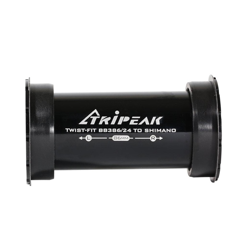 Tripeak BB386 Pressfit Bottom Bracket (Black)
