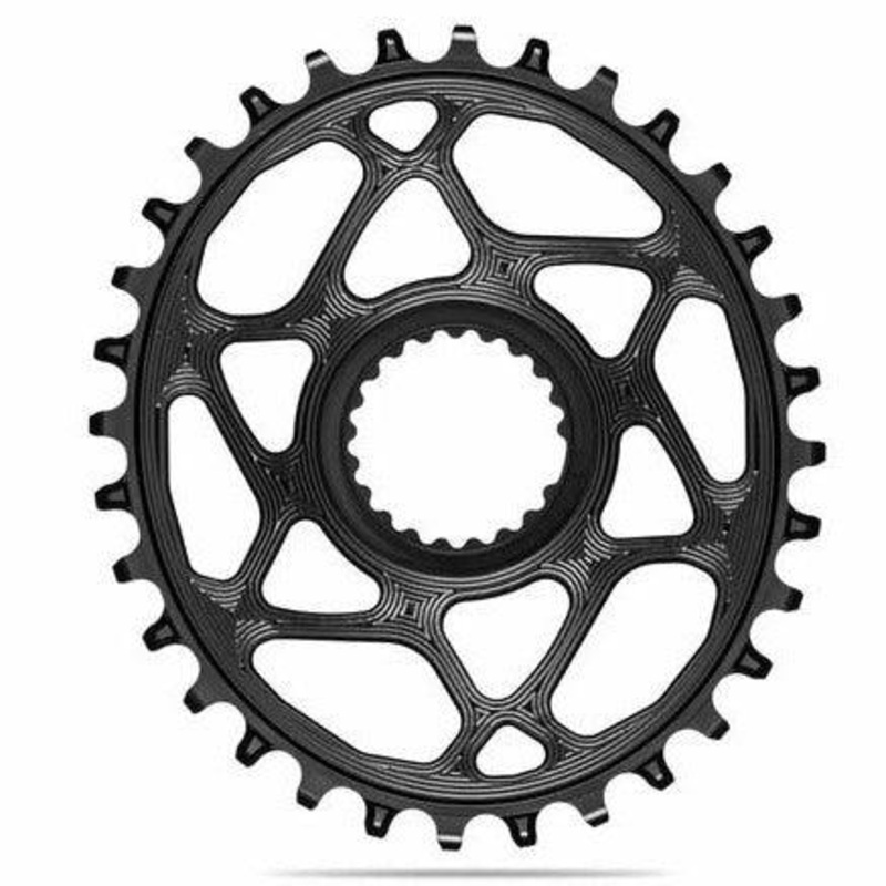 AbsoluteBlack Shimano XTR M9100 12 Speed Chainring (Black) 28T