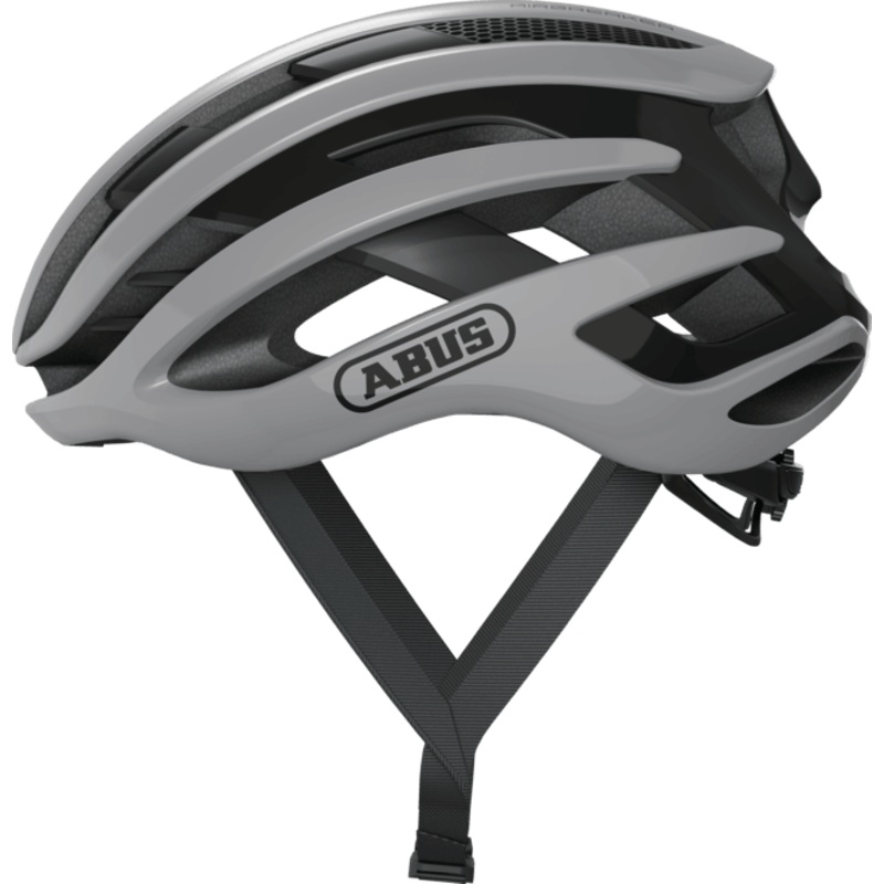 Abus Airbreaker Road Cycling Helmet (Race Grey) Medium (52-58)cm