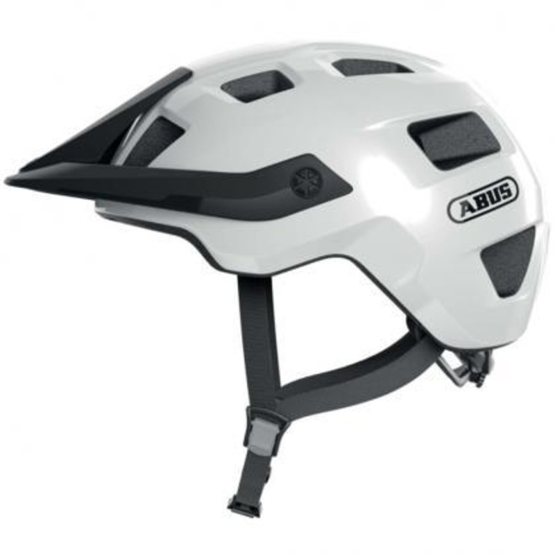 Abus Motrip MTB Cycling Helmet (Shiny White) Small (51-55)cm