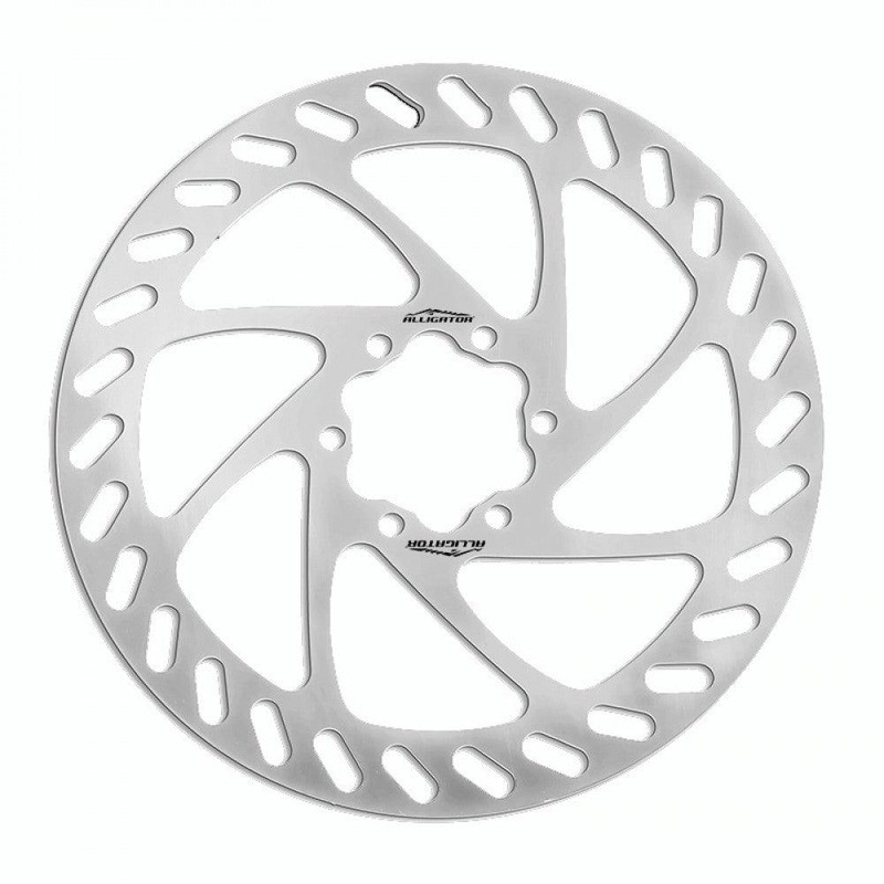 Alligator Pizza 6-Bolt Disc Brake Rotor 180mm
