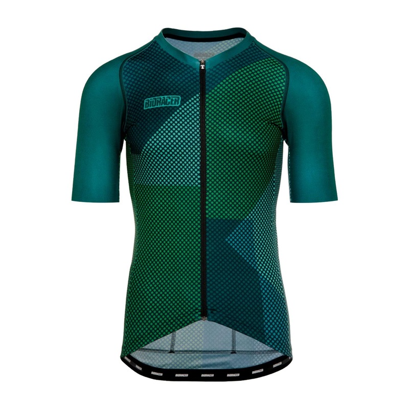 Bioracer Spitfire Blitzz Mens Cycling Jersey (Green) M