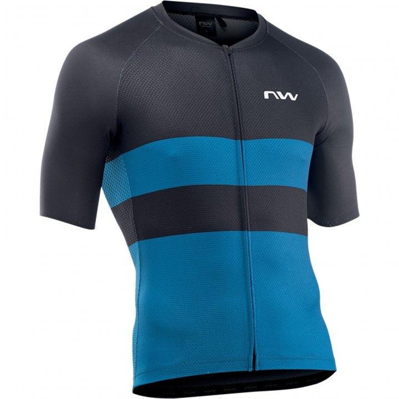 Northwave Blade Air Mens Cycling Jersey (Black/Blue) M