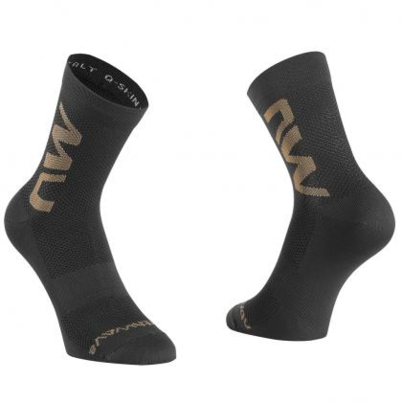 Northwave Exterme Air Mid Men’s Cycling Socks (Black/Sand) M