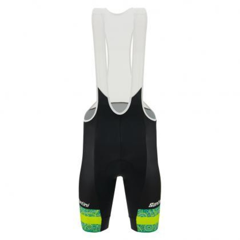 Santini Australia Team Mens Cycling Bibshorts (Black) S