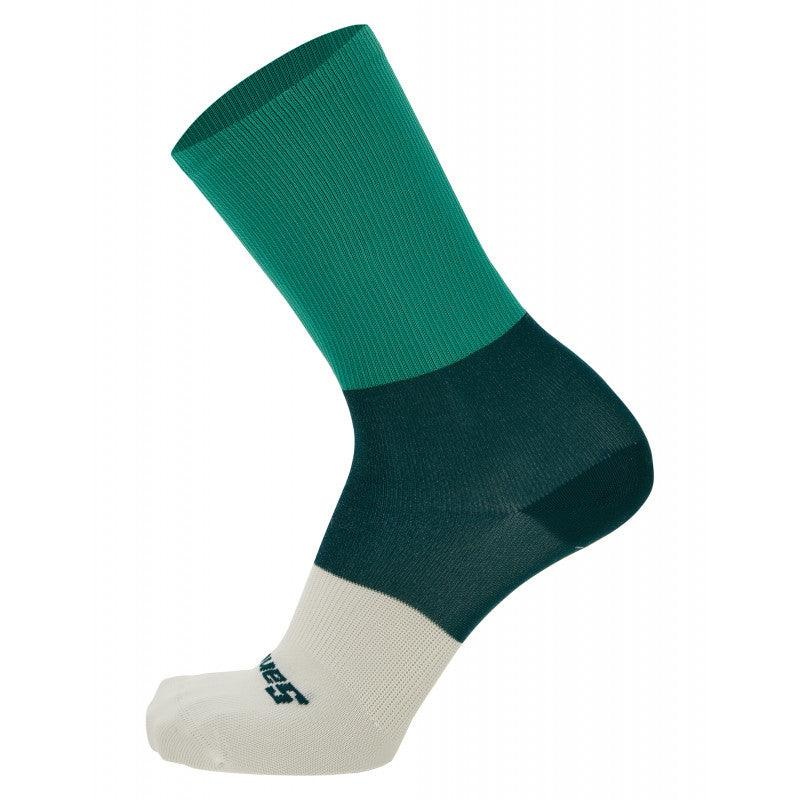 Santini Bengal Unisex Cycling Socks (Teal) M-L