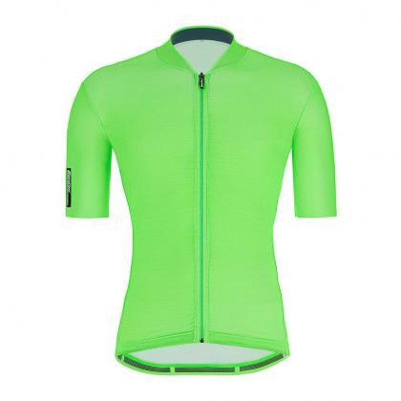 Santini Colore Mens Cycling Jersey (Fluo Green) L