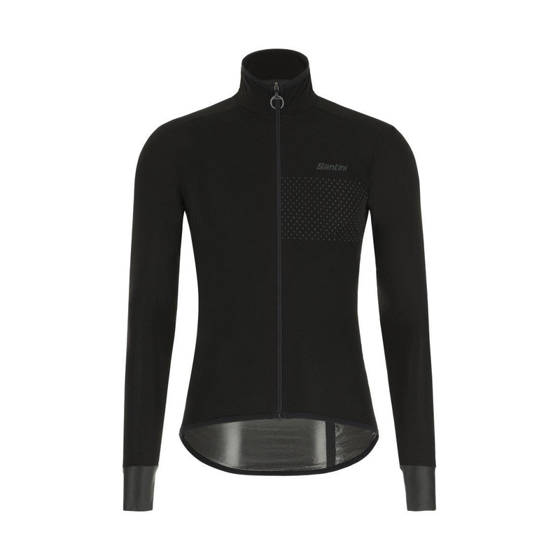 Santini Guard Nimbus Rain Jacket (Black) L