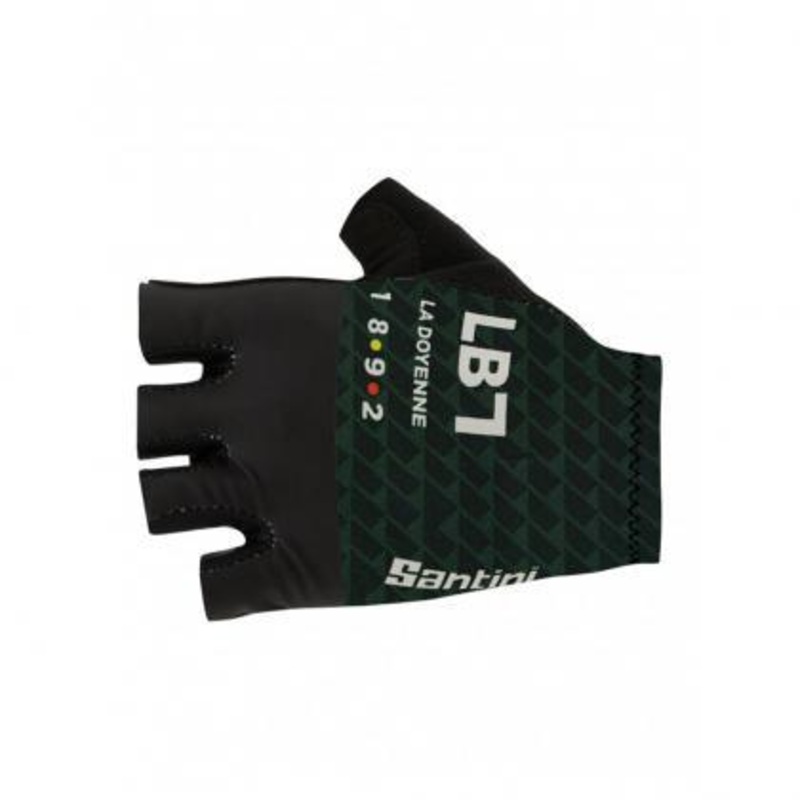 Santini Liege Bastogne Liege Unisex Cycling Gloves (Print) S