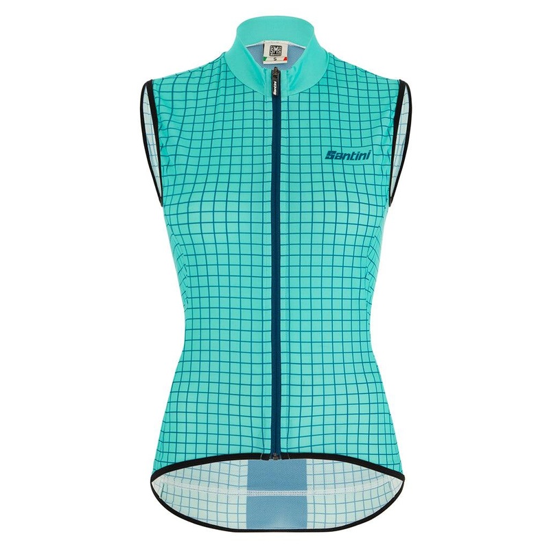 Santini Nebula Women’s Vest (Aqua) XL
