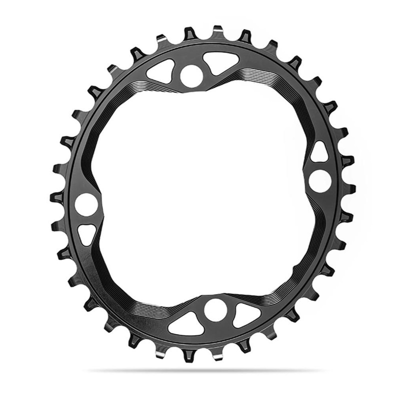 AbsoluteBlack Premium 1x 104 BCD Oval Chainring (Black) 30T