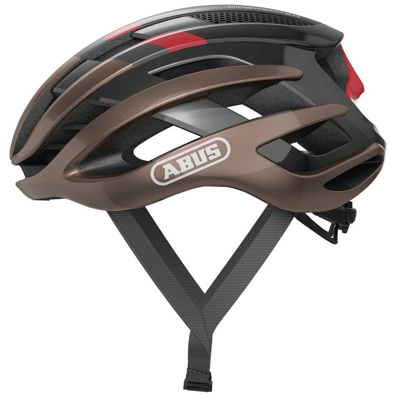 Abus Airbreaker Road Cycling Helmet (Metallic Copper) Medium (52-58)cm