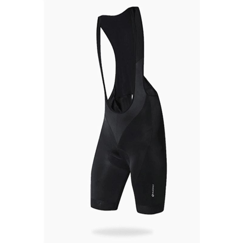 Nuckily MV002 Mens Cycling Bibshorts (Black) S
