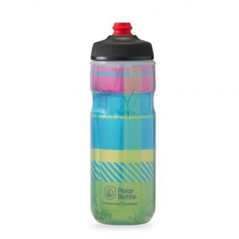 Polar Tartan Bottle (Green/Blue) 590ml