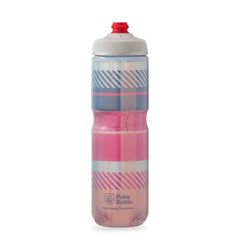 Polar Tartan Bottle (Red/Orange) 700ml