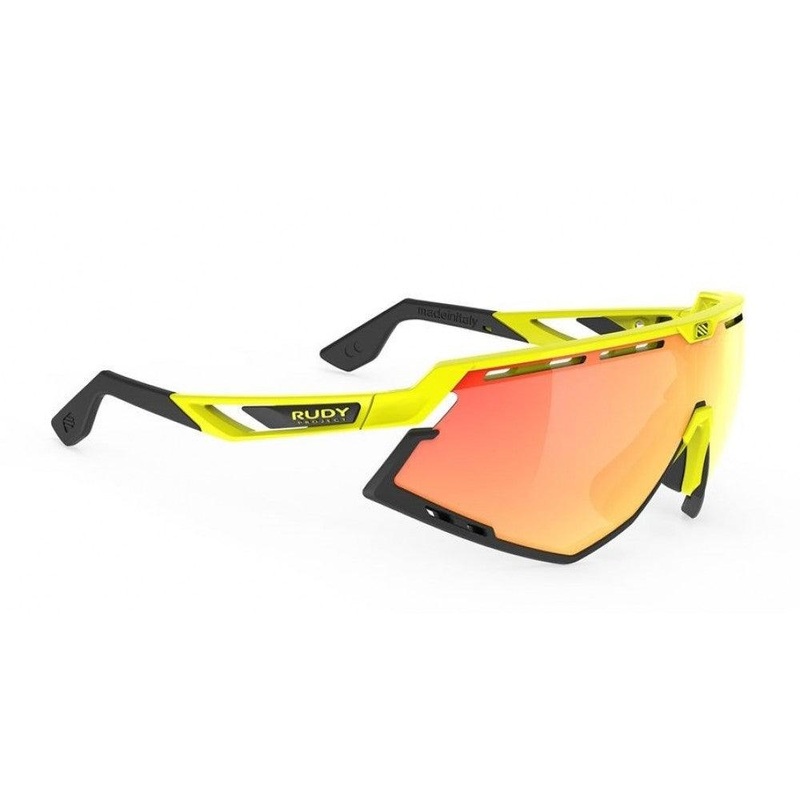 Rudy Project Defender Sport Sunglasses (Yellow Fluo/Multilaser Orange)