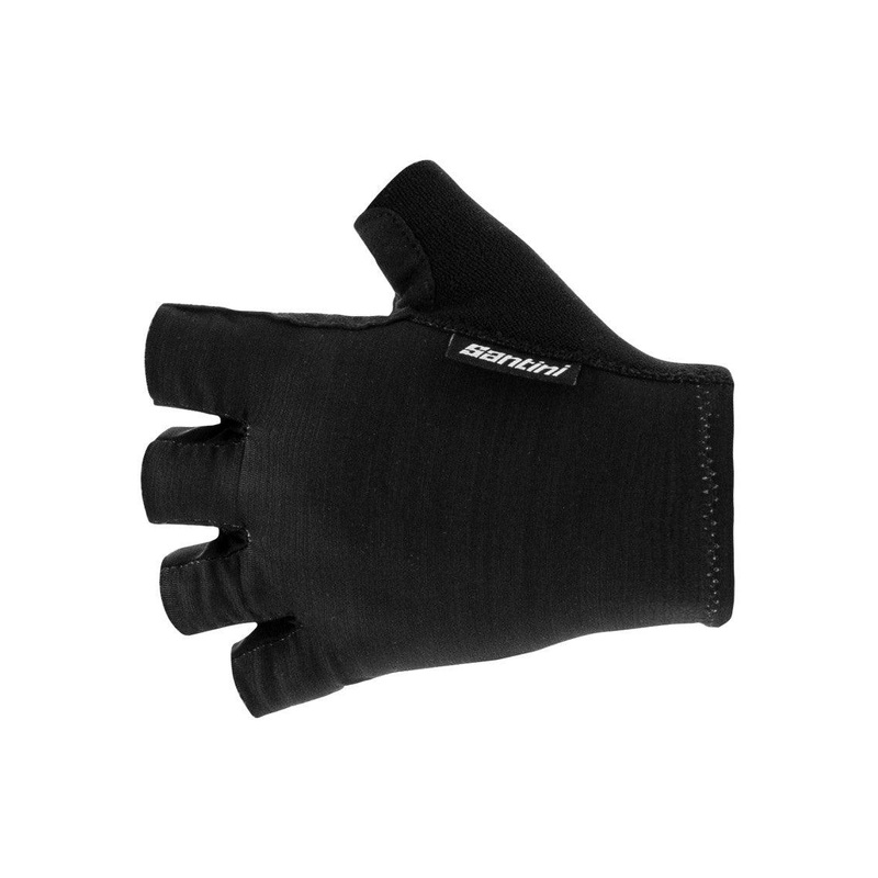 Santini Cubo Unisex Cycling Gloves (Black) M