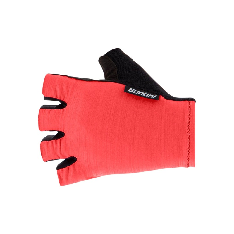 Santini Cubo Unisex Cycling Gloves (Granatina) M