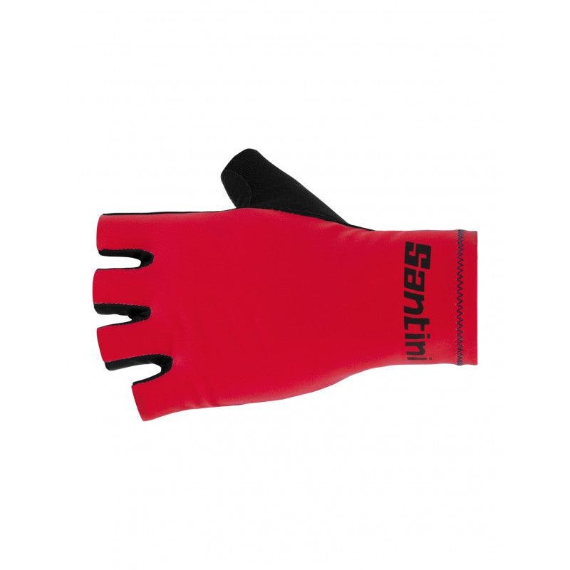 Santini Redux Istinto Mens Cycling Gloves (Red) S