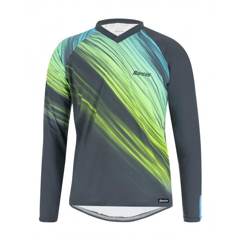 Santini Sasso MTB Mens Cycling Jersey (Green) M