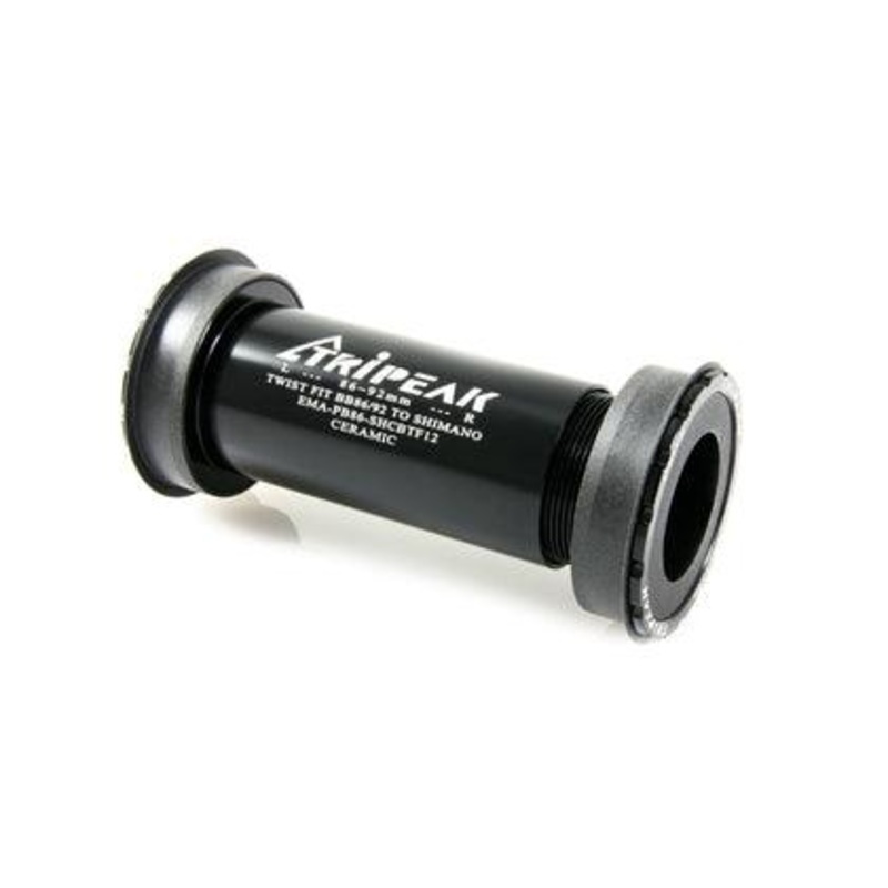 Tripeak BB86 Pressfit Ceramic 86/92 Bottom Bracket (Black)