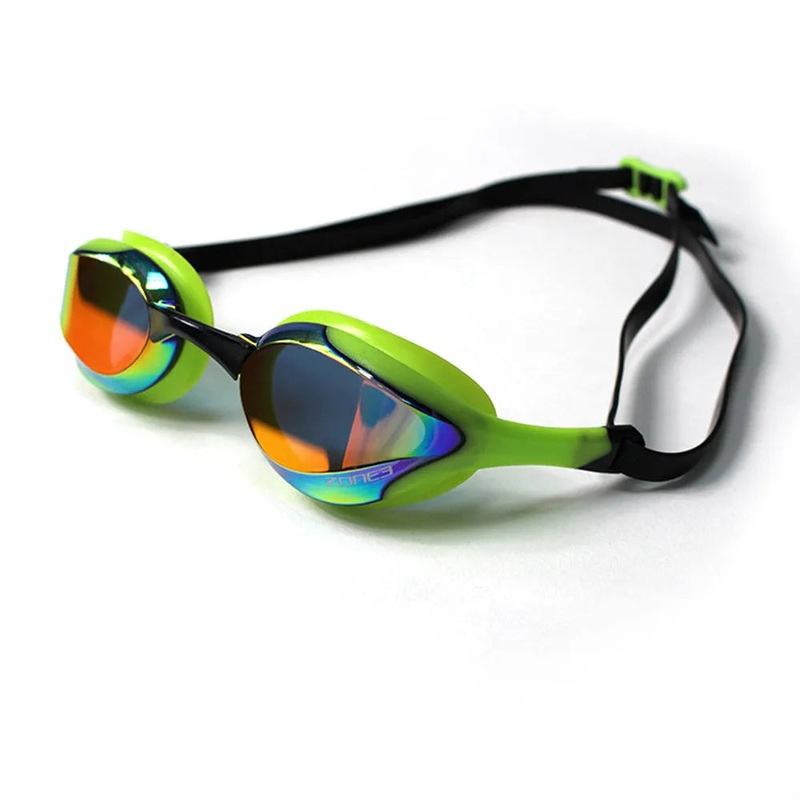 Zone 3 Volare Racing Swimming Googles (Green/Black)
