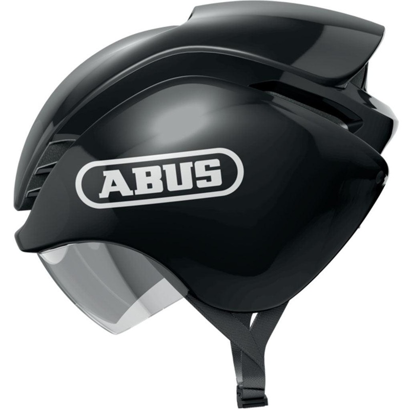 Abus Gamechanger Aero Road Helmet (Shiny Black) Medium (52-58)cm