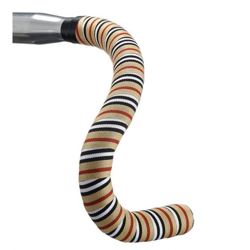 BTP Woven Bartape (Berry Brown/Black)