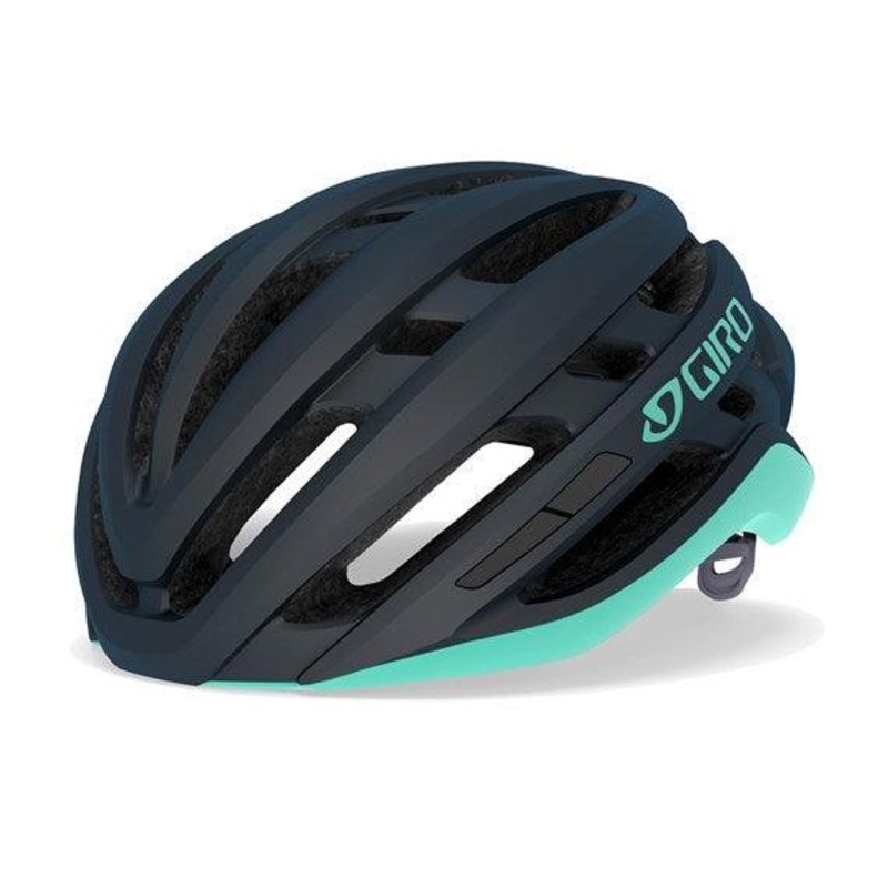 Giro Agilis Road Cycling Helmet (Matte Midnight/Cool Breeze) Small (51-55)cm