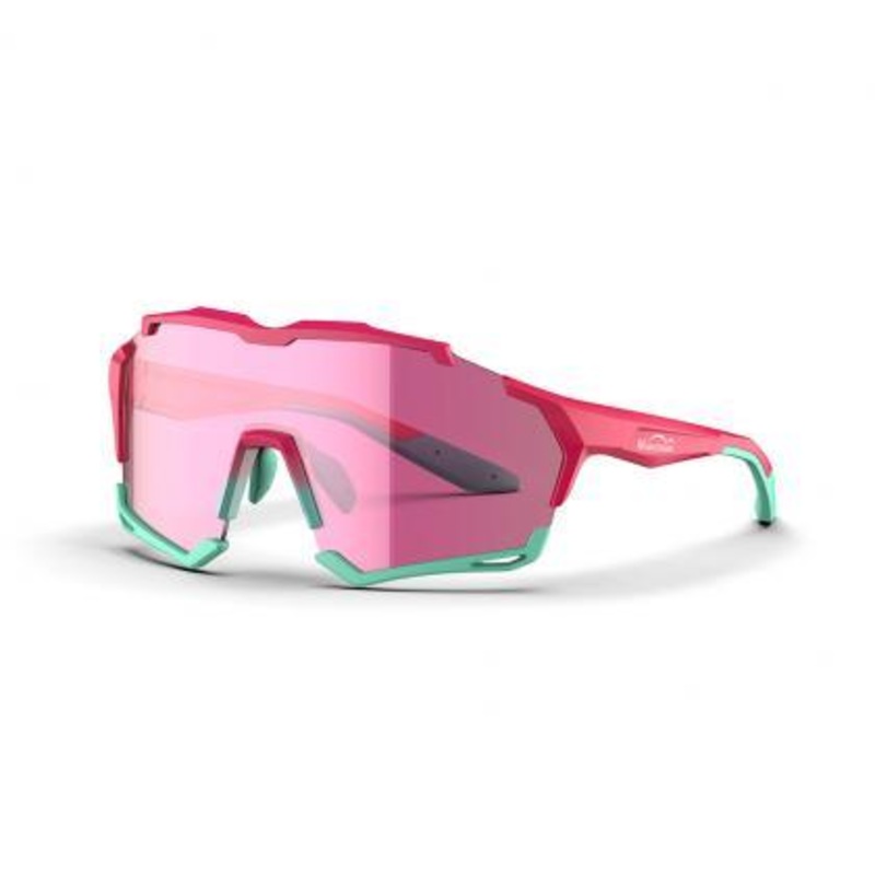 Magicshine Versatile Classic Sport Sunglasses (Pink/Pink)
