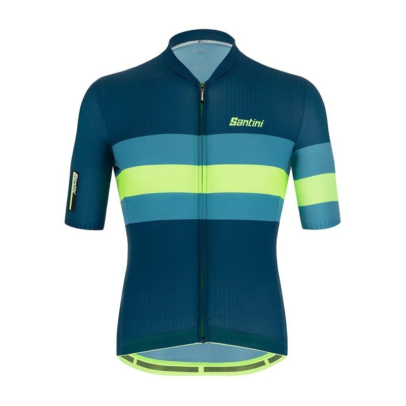 Santini Eco Sleek Bengal Mens Cycling Jersey (Green) M