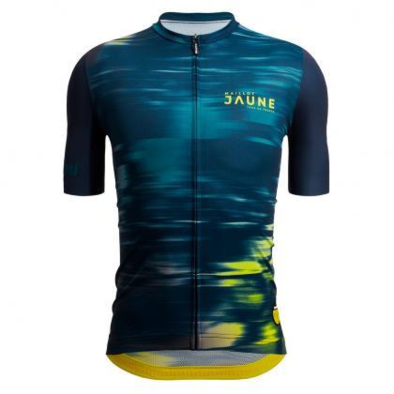 Santini Le Maillot Jaune Espirit Mens Cycling Jersey (Print) S